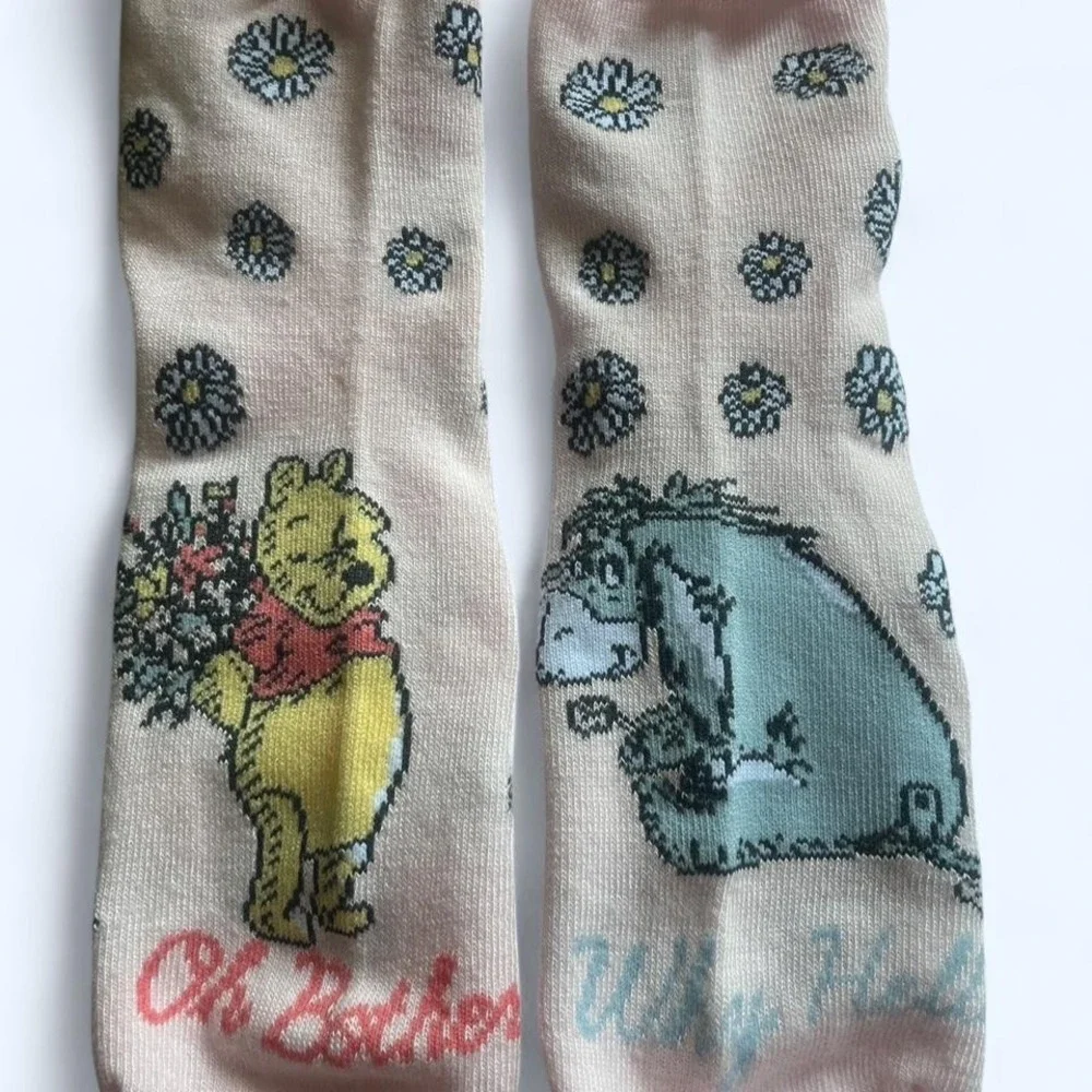 Winnie the Pooh and Eeyore socks by Disney